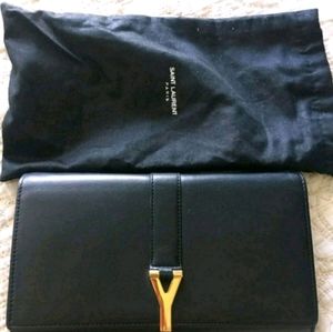 YSL AUTHENTIC BLACK WALLET